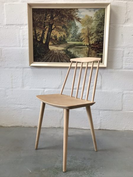 Single Danish J77 Chair Originally Designed by Volther