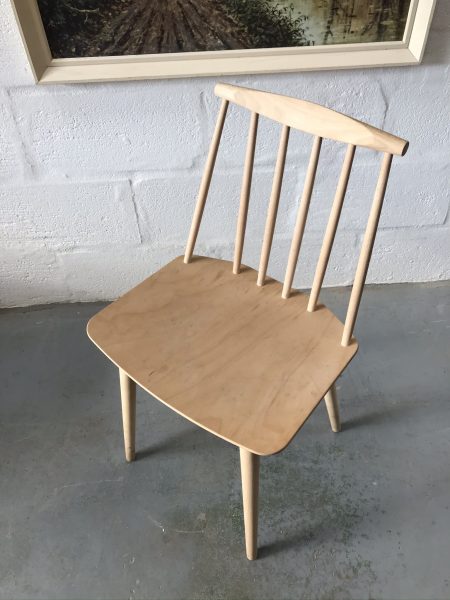 Single Danish J77 Chair Originally Designed by Volther