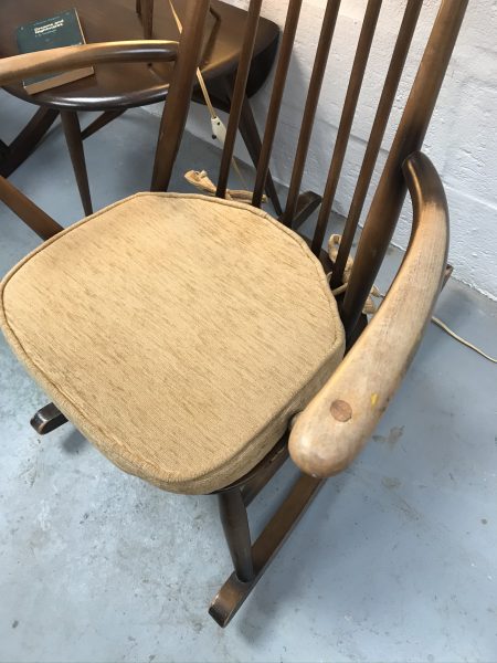 Pair of Classic 1970s ERCOL Windsor Fireside Rocking Chairs