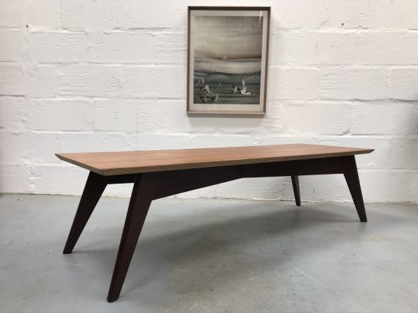Mid Century 1960s Rectangular Low Coffee Table