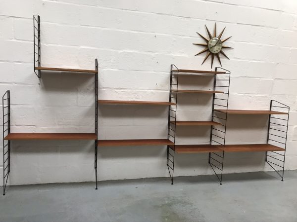 Mid Century 1960s Shelving Unit by Brianco