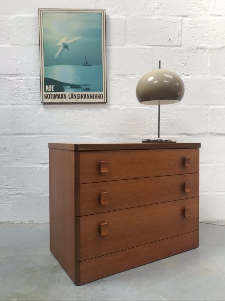 Mid Century Vintage Small Chest of Drawers by Stag