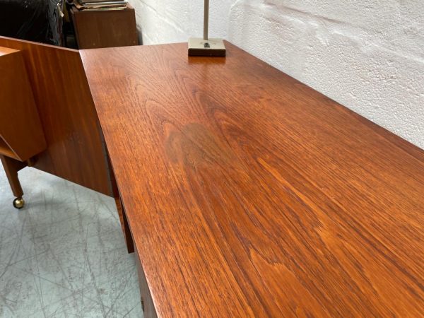 Mid Century 1960s Teak Metamorphic Desk