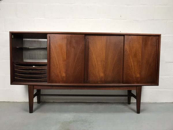 Mid Century Arne Vodder for H P Hansen Vintage Danish Sideboard 
