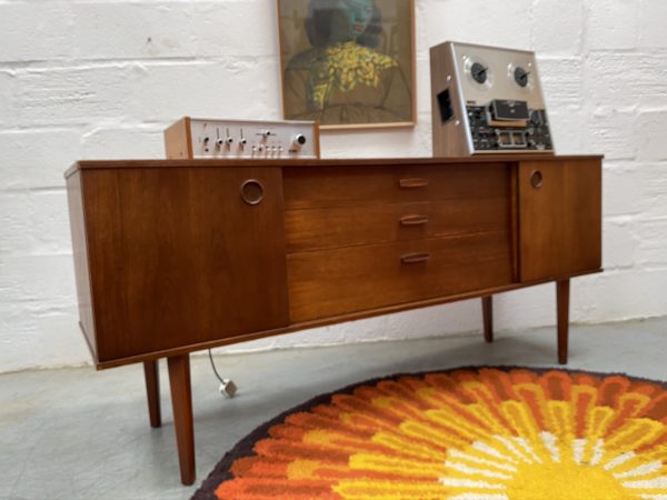 Retro Vintage Mid Century 1960s Teak Sideboard by Avalon