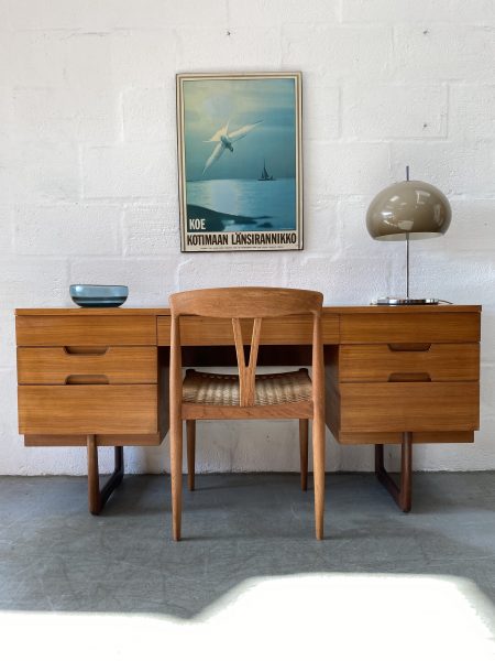 Vintage Mid Century Uniflex Dressing Table / Desk