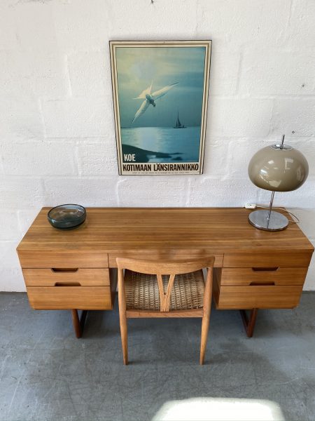 Vintage Mid Century Uniflex Dressing Table / Desk