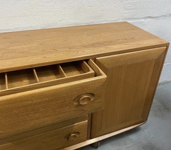 Mid Century Vintage Ercol 455 Blonde Sideboard