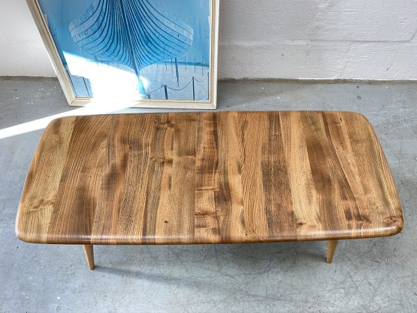 Vintage Mid Century ERCOL Occasional Coffee Table with Magazine Rack 