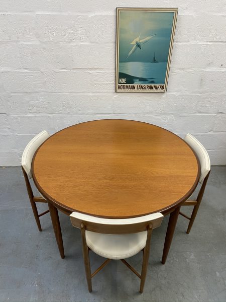 Vintage G Plan Fresco Dining Table and 3 Chairs