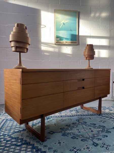 Mid Century Vintage Sideboard / Dressing Chest by Uniflex International 