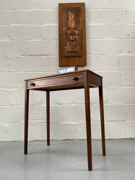 Vintage Mid Century Younger Teak Console Table / Hall Table