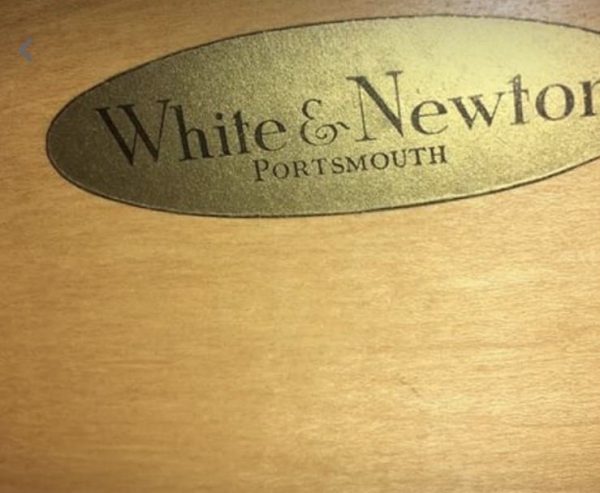 Mid Century Vintage Long Teak Sideboard By White & Newton Ltd Portsmouth