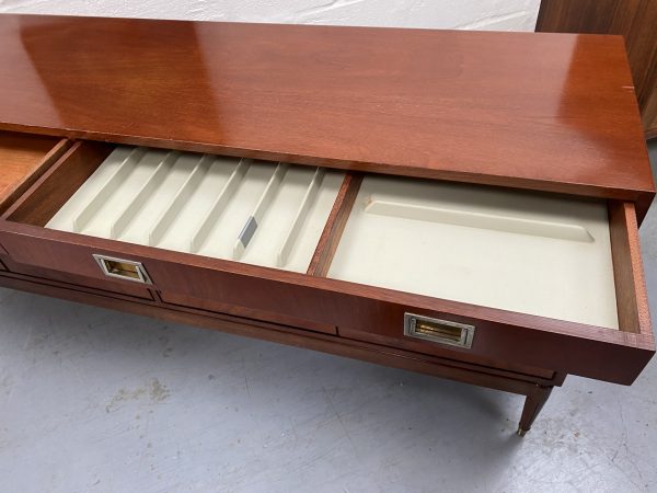 1960s Mid Century Greaves & Thomas Mahogany Sideboard 