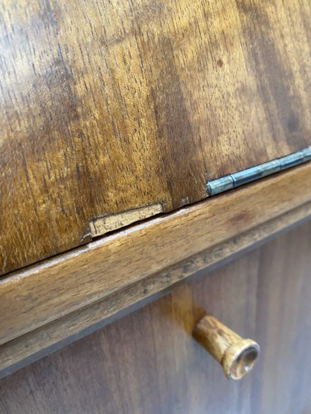 Mid Century Vintage Bureau / Writing Desk by Greaves & Thomas