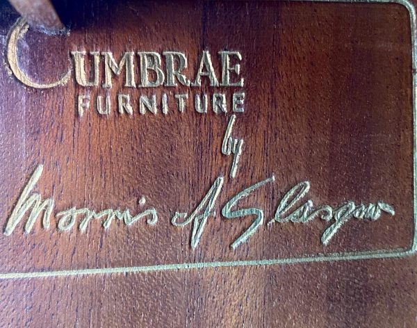 Mid Century Book / Display Cabinet by Morris of Glasgow