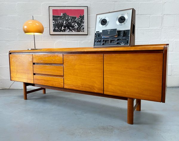 Vintage Mid Century White & Newton Teak 'Petersfield' Sideboard