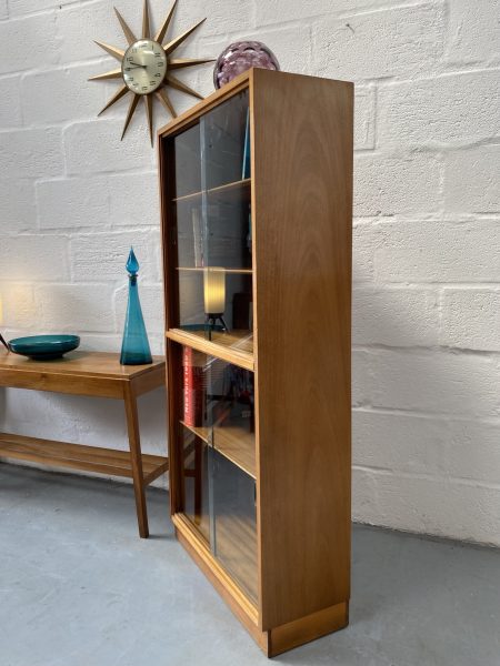 Mid Century Book / Display Cabinet by Morris of Glasgow