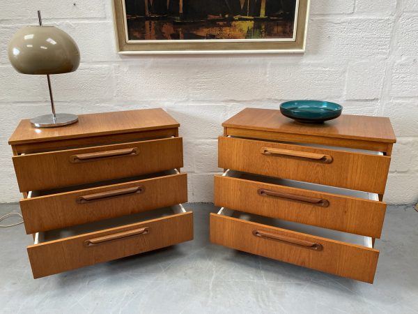 Matching Pair of Meredew Bedside Cabinets