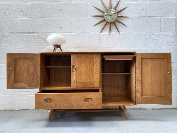 Vintage Mid Century Ercol Sideboard 467 