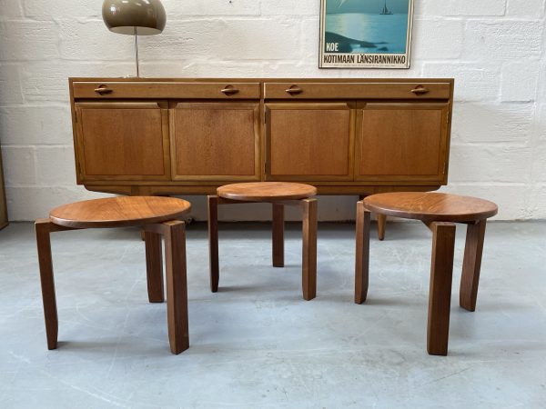 Vintage 1960s / 1970s Teak Stacking Coffee Tables 'Danish Style'