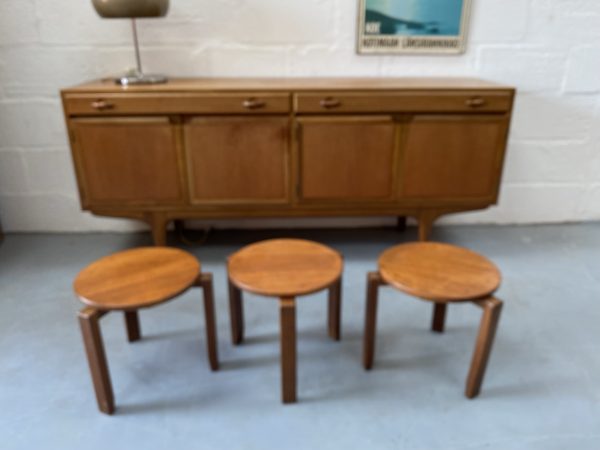 Vintage 1960s / 1970s Teak Stacking Coffee Tables 'Danish Style'