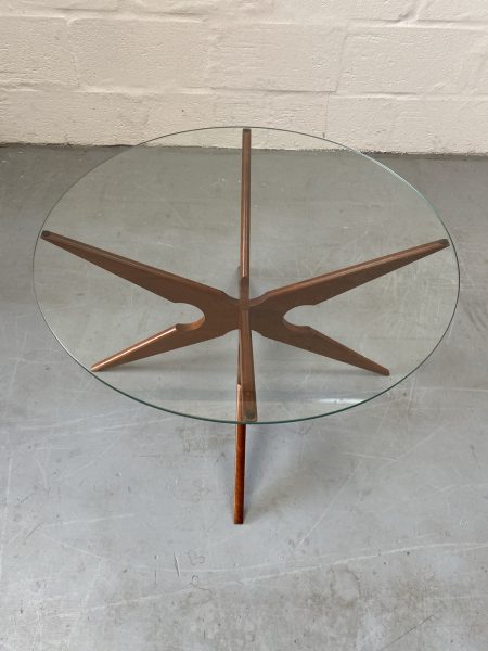 Vintage Danish Teak 'Spider' Coffee Table by Vladimir Kagan for Sika Mobler, 1960s 