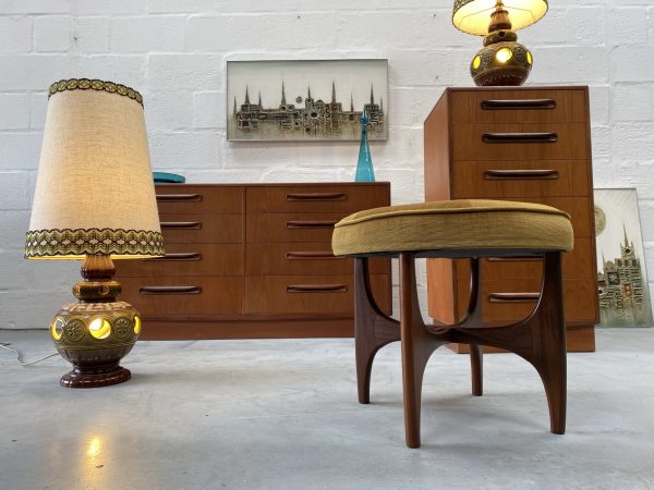 Classic Vintage G Plan 'Fresco' Stool 