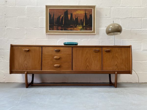 Retro 1960s Teak Sideboard By Portwood Furniture
