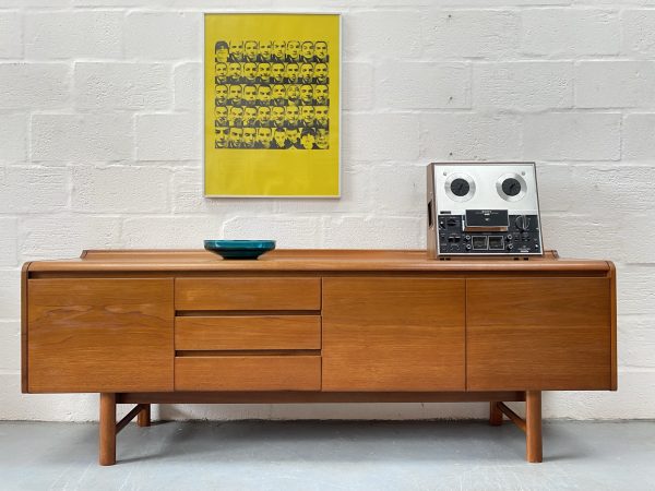 White & Newton Mid Century Vintage Teak Sideboard Vintage