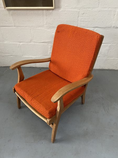 Vintage 1960s Cintique Lounge Chair 